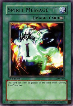 Spirit Message "I" (LON-089) - Labyrinth of Nightmare 1st Edition-1