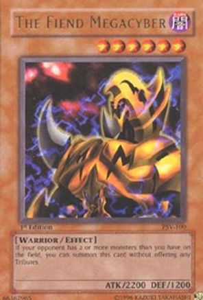 The Fiend Megacyber (PSV-100) - Pharaoh's Servant 1st Edition-1