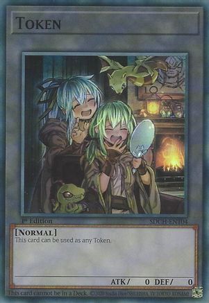 Token: Eria and Wynn (SDCH-ENT04) - Structure Deck: Spirit Charmers 1st Edition-1