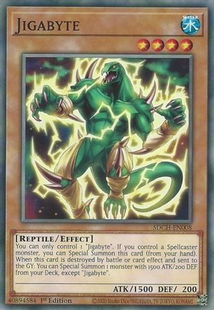 Jigabyte (SDCH-EN008) - Structure Deck: Spirit Charmers 1st Edition-1