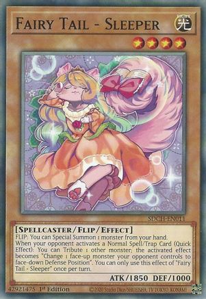 Fairy Tail - Sleeper (SDCH-EN011) - Structure Deck: Spirit Charmers 1st Edition-1