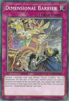 Dimensional Barrier (SDCH-EN035) - Structure Deck: Spirit Charmers 1st Edition-1