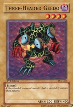 Three-Headed Geedo (PSV-002) - Pharaoh's Servant Unlimited-1