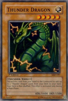 Thunder Dragon (MRD-097) - Metal Raiders 1st Edition-1