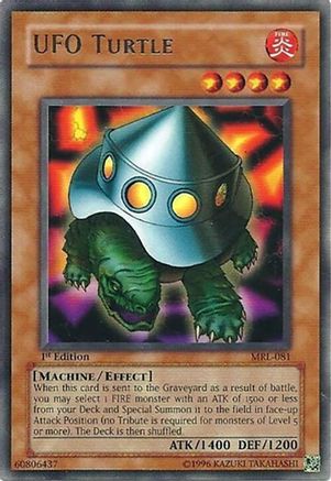 UFO Turtle (MRL-081) - Magic Ruler 1st Edition-1