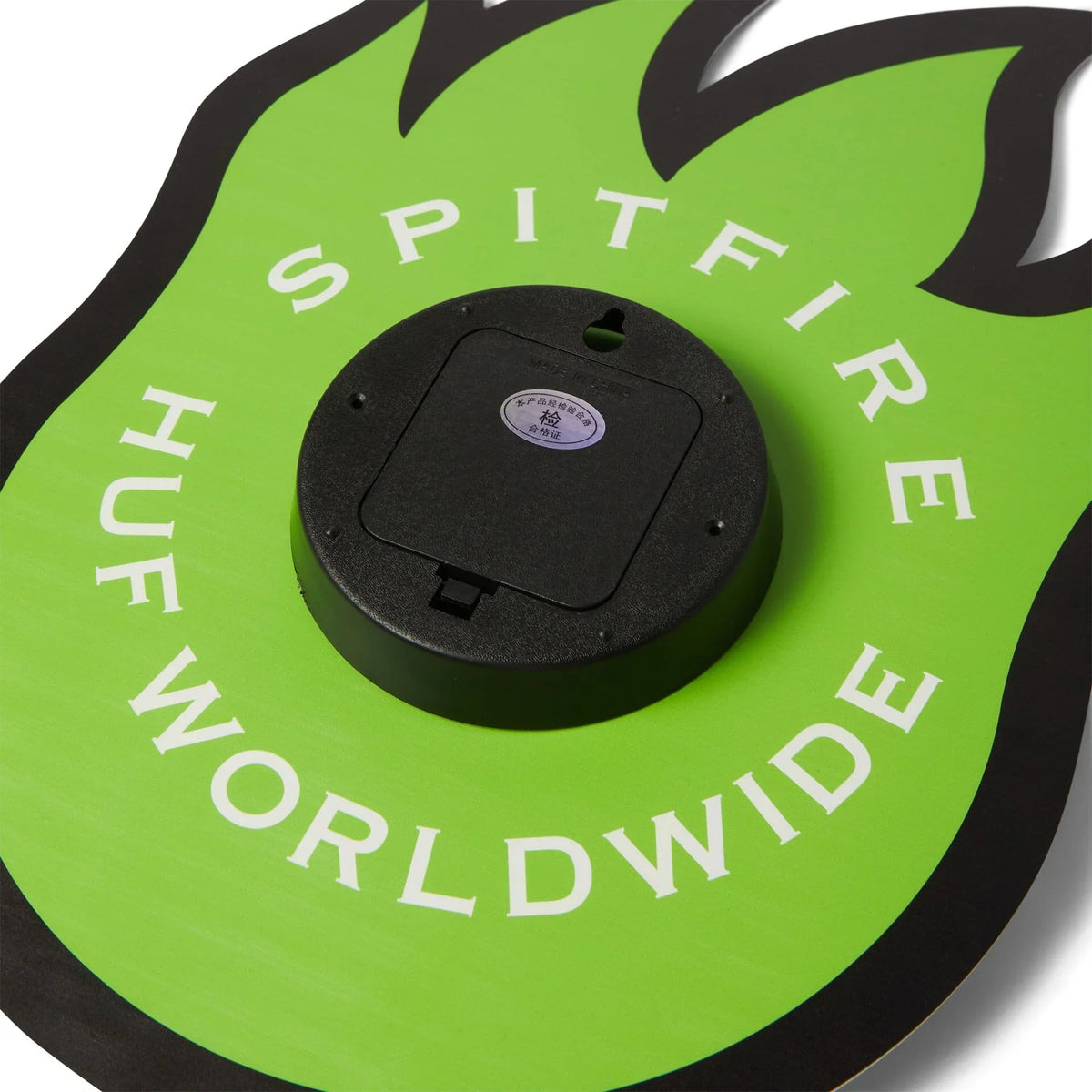 HUF x Spitfire 'Bighead' Clock - HUF Green-3