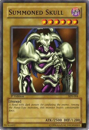 Summoned Skull (SDY-004) - Starter Deck: Yugi Unlimited-1