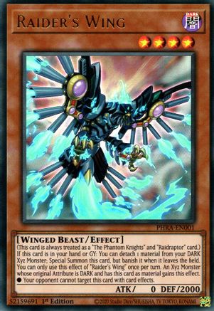 Raider's Wing (PHRA-EN001) - Phantom Rage 1st Edition-1