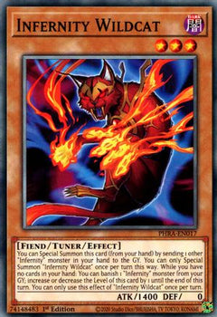 Infernity Wildcat (PHRA-EN017) - Phantom Rage 1st Edition-1