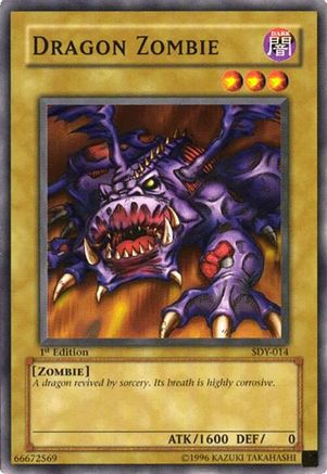 Dragon Zombie (SDY-014) - Starter Deck: Yugi 1st Edition-1