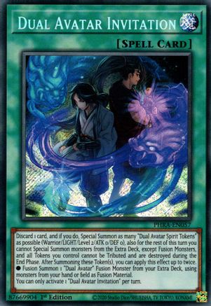 Dual Avatar Invitation (PHRA-EN057) - Phantom Rage 1st Edition-1