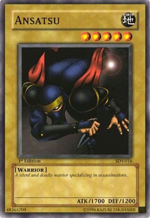 Ansatsu (SDY-016) - Starter Deck: Yugi Unlimited-1