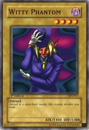 Witty Phantom (SDY-017) - Starter Deck: Yugi 1st Edition-1
