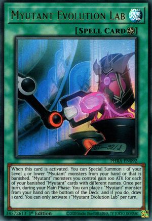 Myutant Evolution Lab (PHRA-EN092) - Phantom Rage 1st Edition-1