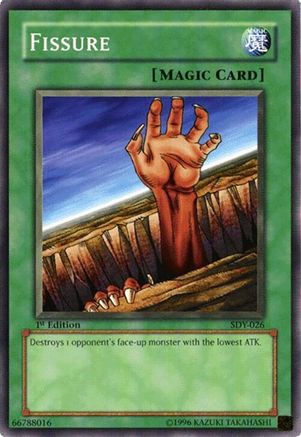 Fissure (SDY-026) - Starter Deck: Yugi 1st Edition-1
