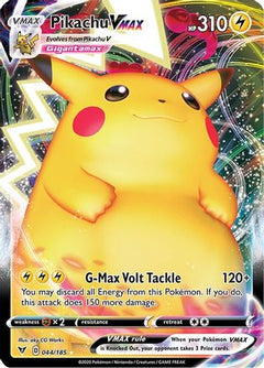 Pikachu VMAX 44/185 - SWSH04 Vivid Voltage Holofoil-1