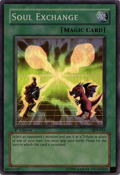Soul Exchange (SDY-041) - Starter Deck: Yugi 1st Edition-1