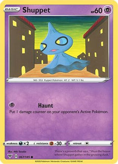 Shuppet 67/185 - SWSH04 Vivid Voltage Reverse Holofoil-1