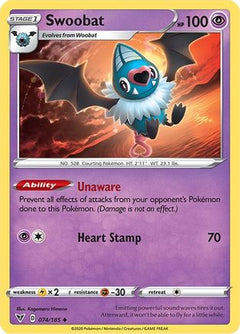 Swoobat 74/185 - SWSH04 Vivid Voltage-1