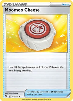 Moomoo Cheese 156/185 - SWSH04 Vivid Voltage Reverse Holofoil-1
