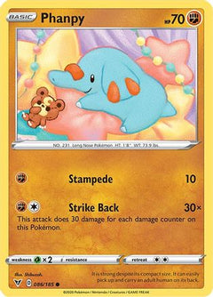 Phanpy 86/185 - SWSH04 Vivid Voltage-1
