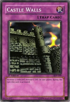 Castle Walls (SDY-049) - Starter Deck: Yugi 1st Edition-1