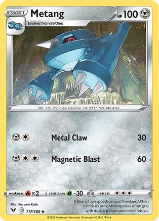 Metang 117/185 - SWSH04 Vivid Voltage-1