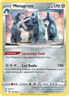 Metagross 118/185 - SWSH04 Vivid Voltage-1