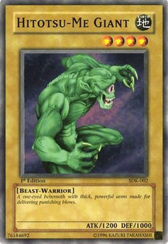 Hitotsu-Me Giant (SDK-002) - Starter Deck: Kaiba Unlimited-1