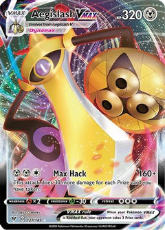 Aegislash VMAX 127/185 - SWSH04 Vivid Voltage Holofoil-1