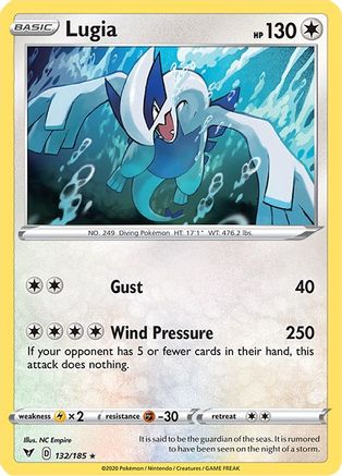Lugia 132/185 - SWSH04 Vivid Voltage-1