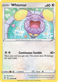 Whismur 135/185 - SWSH04 Vivid Voltage-1