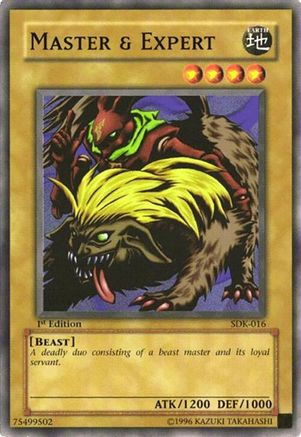Master & Expert (SDK-016) - Starter Deck: Kaiba 1st Edition-1