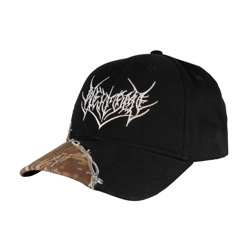Welcome 'Splinter' Cap - Black/Camo-1