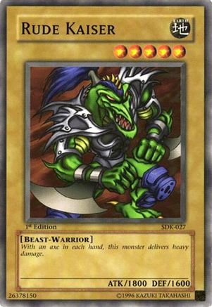 undefined (SDK-027) - Starter Deck: Kaiba 1st Edition-1