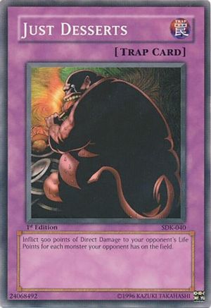 Just Desserts (SDK-040) - Starter Deck: Kaiba Unlimited-1