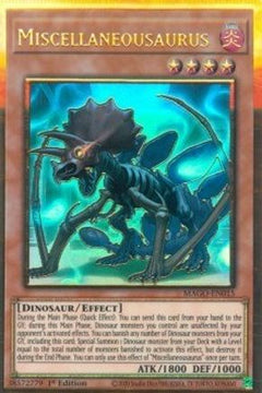 Miscellaneousaurus (MAGO-EN015) - Maximum Gold 1st Edition-1