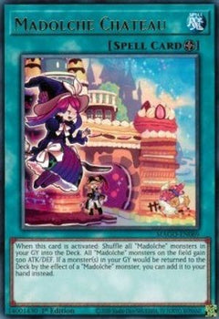 Madolche Chateau (MAGO-EN069) - Maximum Gold 1st Edition-1
