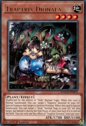 Traptrix Dionaea (MAGO-EN075) - Maximum Gold 1st Edition-1