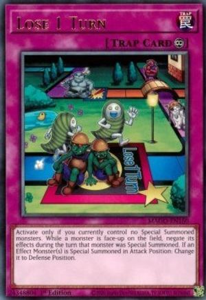 Lose 1 Turn (MAGO-EN160) - Maximum Gold 1st Edition-1