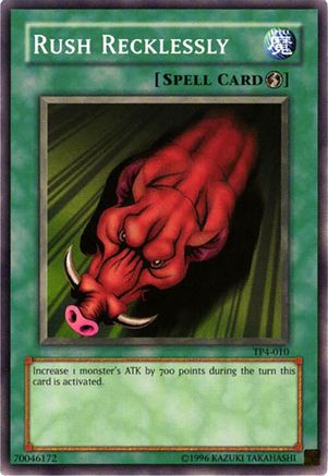 Rush Recklessly (TP4-010) - Tournament Pack 4 Unlimited-1