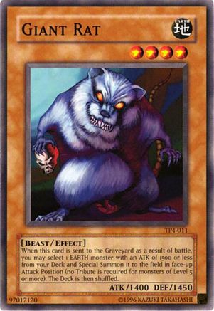 Giant Rat (TP4-011) - Tournament Pack 4 Unlimited-1