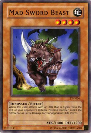 Mad Sword Beast (TP4-020) - Tournament Pack 4 Unlimited-1