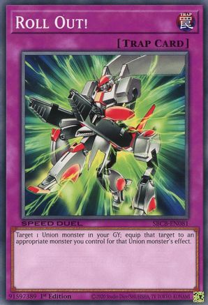Roll Out! (SBCB-EN081) - Speed Duel: Battle City Box 1st Edition-1