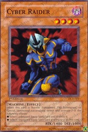 Cyber Raider (DCR-011) - Dark Crisis 1st Edition-1