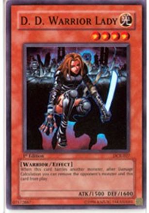 D.D. Warrior Lady (DCR-027) - Dark Crisis 1st Edition-1