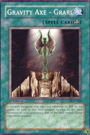 Gravity Axe - Grarl (DCR-034) - Dark Crisis 1st Edition-1