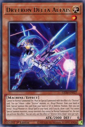 Drytron Delta Altais (GEIM-EN027) - Genesis Impact 1st Edition-1