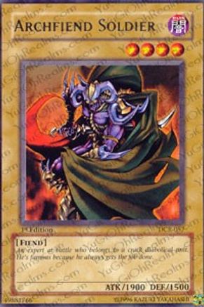 Archfiend Soldier (DCR-057) - Dark Crisis 1st Edition-1