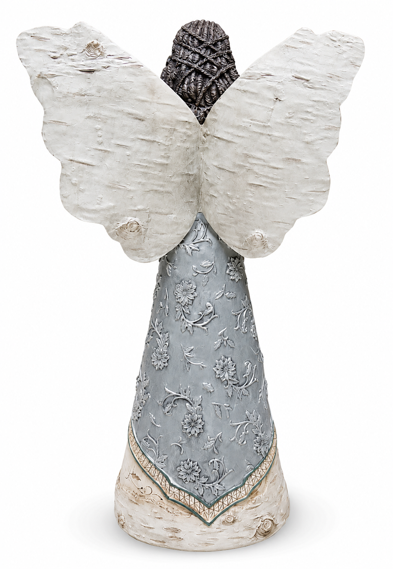 Christmas Angel with Wreath-4